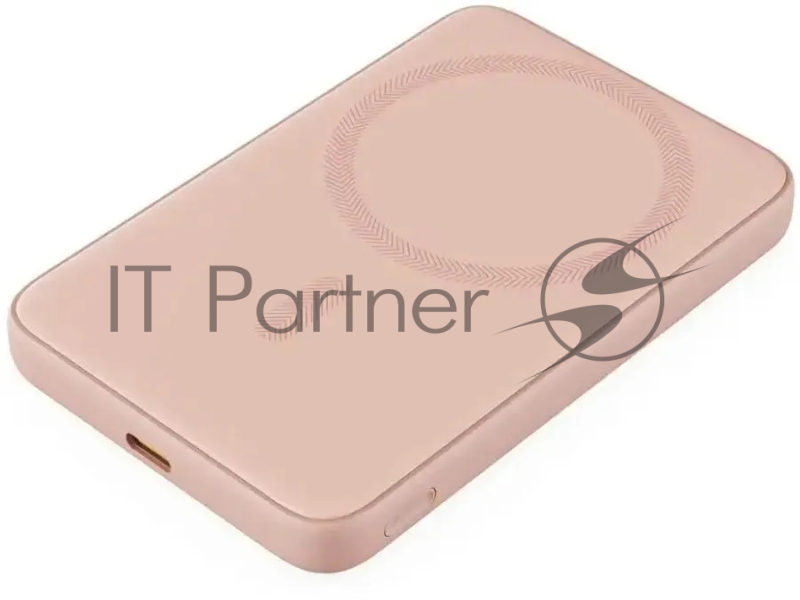 Внешний аккумулятор Aukey Magnetic 5000 Pink