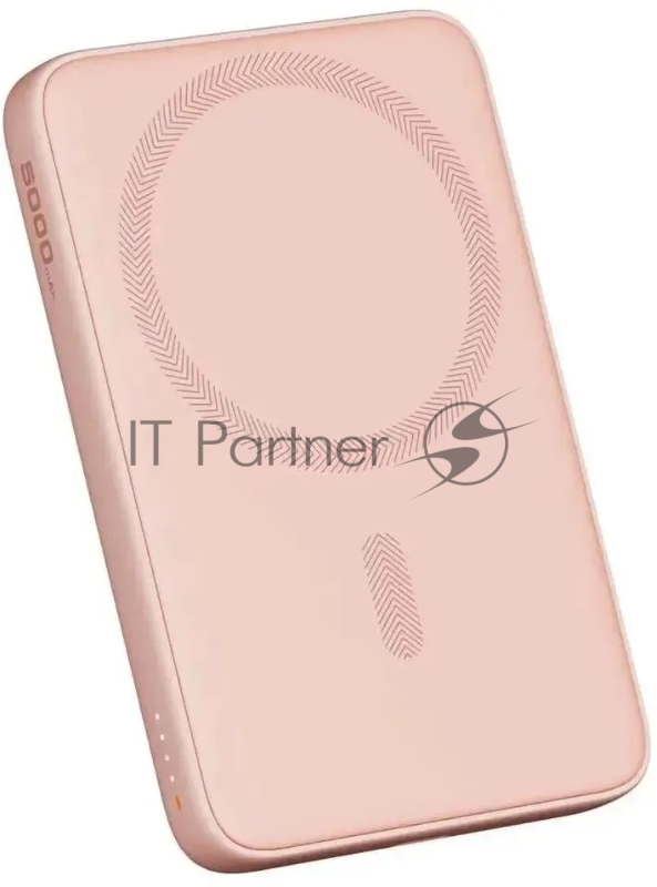 Внешний аккумулятор Aukey Magnetic 5000 Pink