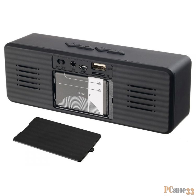 Колонки Oklick Digma S-30 черный 6W 1.0 BT (SP306B)