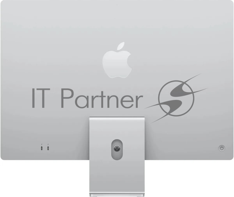 Моноблок Apple iMac A2438 24 4.5K M1 8 core 8Gb SSD256Gb 8 core GPU macOS GbitEth WiFi BT клавиатура мышь Cam серебристый 4480x2520