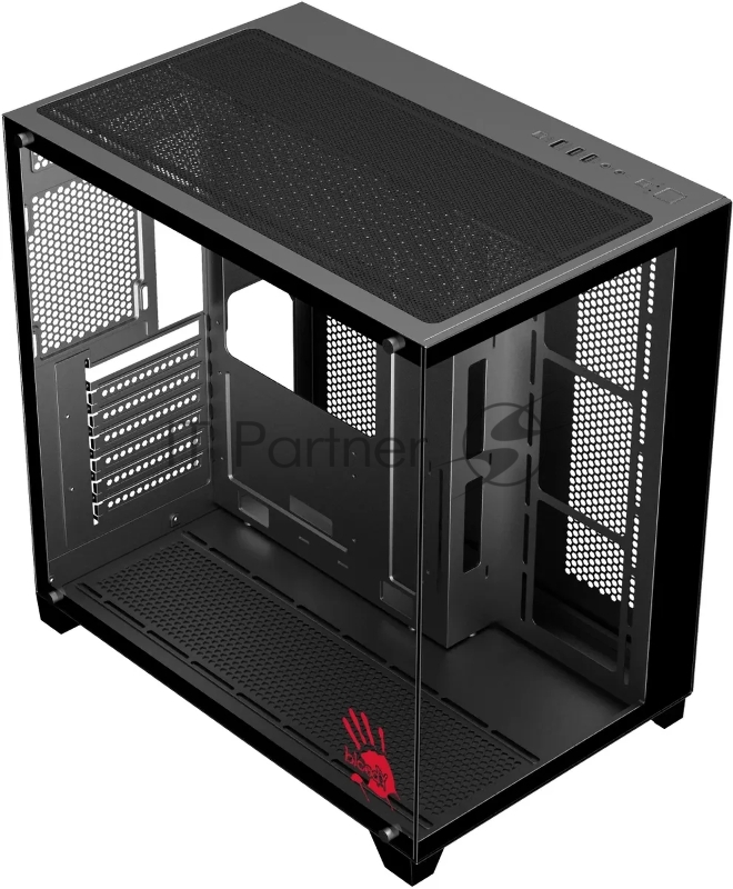 Корпус Bloody BD-CC111 черный без БП ATX 10x120mm 1xUSB2.0 1xUSB3.0 audio