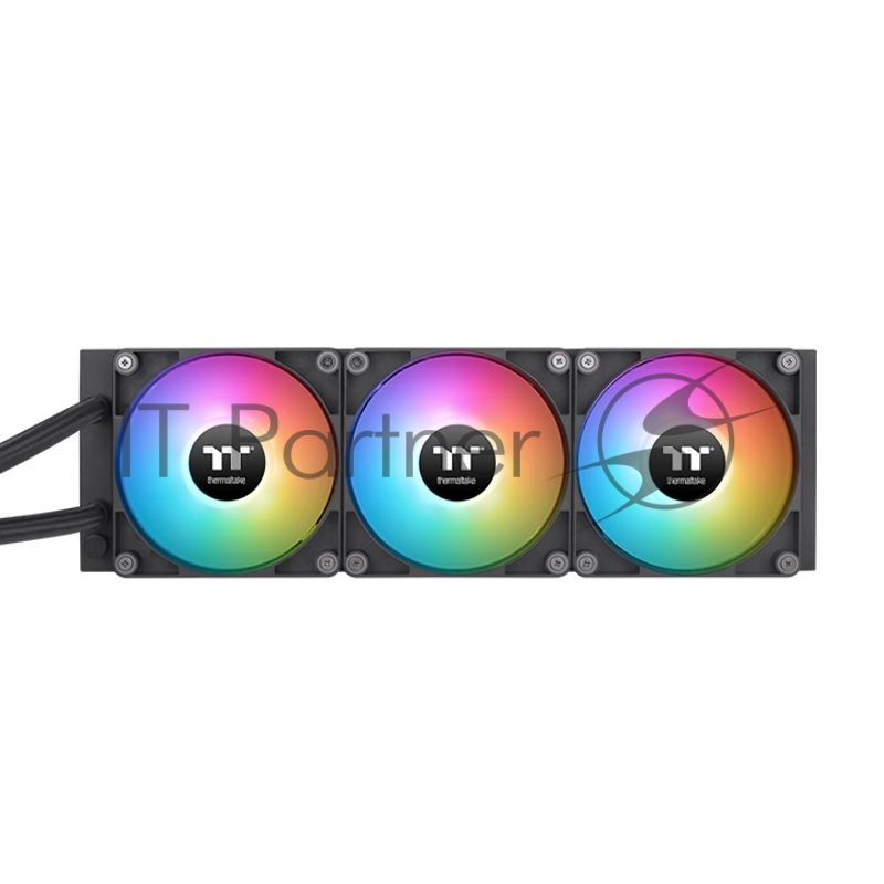 Система водяного охлаждения Thermaltake TH360 V2 Ultra ARGB Soc-AM5/AM4/1200/1700/1851 черный 4-pin 25.8dB Al+Cu LCD Ret (CL-W384-PL12SW-A)