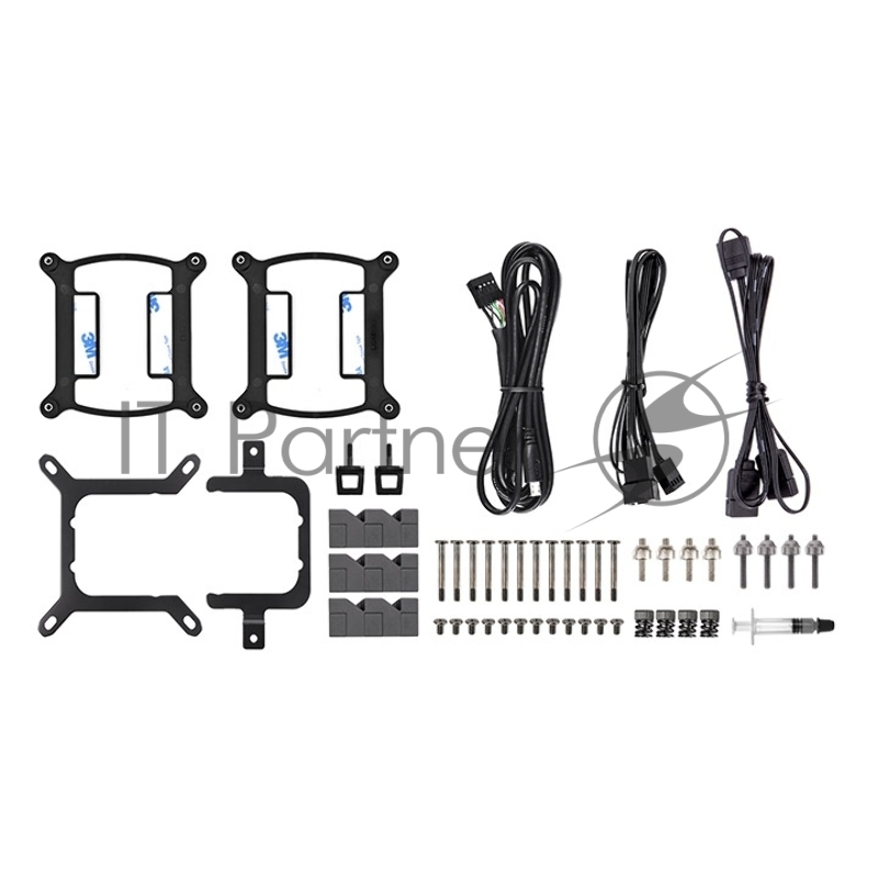 Система водяного охлаждения Thermaltake TH360 V2 Ultra ARGB Soc-AM5/AM4/1200/1700/1851 черный 4-pin 25.8dB Al+Cu LCD Ret (CL-W384-PL12SW-A)