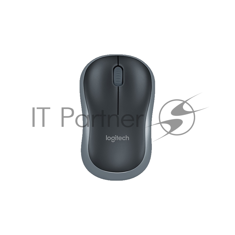 Мышь беспроводная Logitech M185 серый, 1000 dpi, радиоканал, USB, кнопки - 3