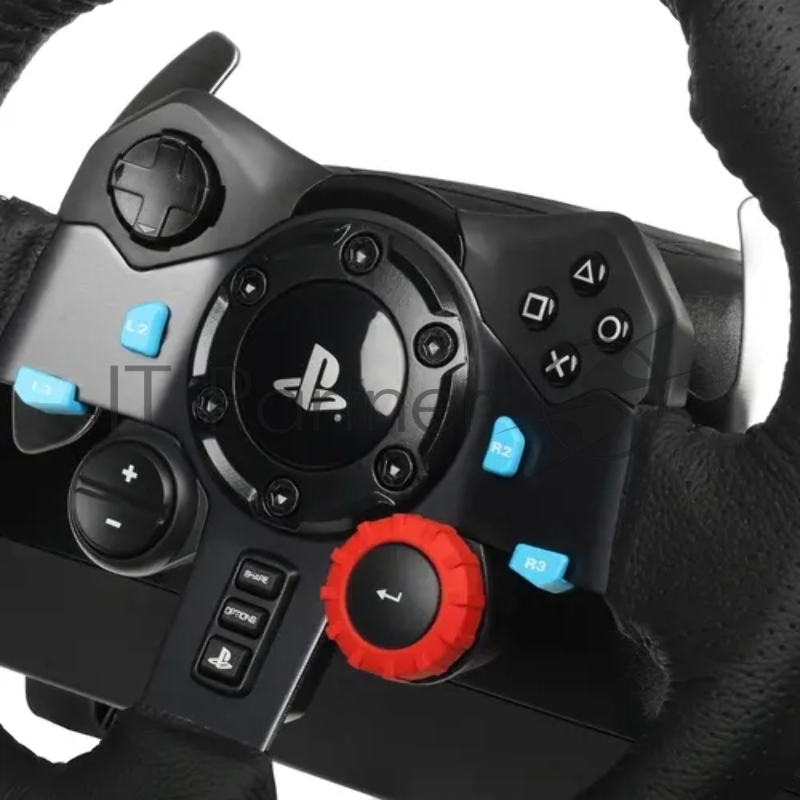 Руль LOGITECH G29 игровой (USB, для PS и PC, педали, виброотдача, 941-000113/941-000112/941-0001