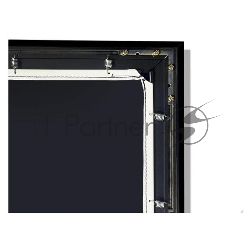 Экран для проектора SOK SCFRV-266x150 120 16:9 на бархатной раме, PS White, черная рама