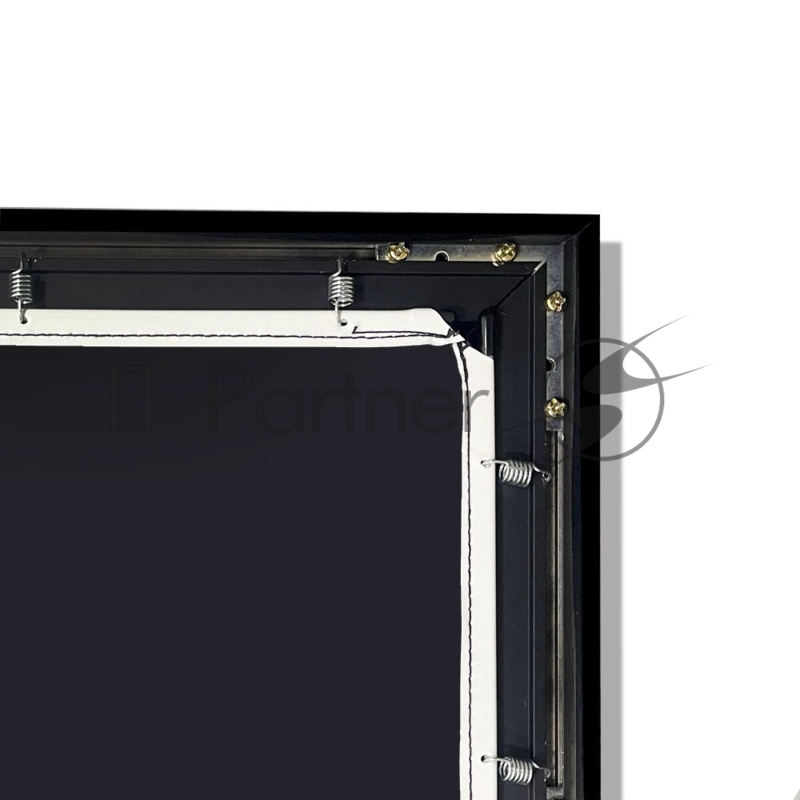 Экран для проектора SOK SCFRV-236x133G 107 16:9 на бархатной раме, High Contrast Gray, черная рама