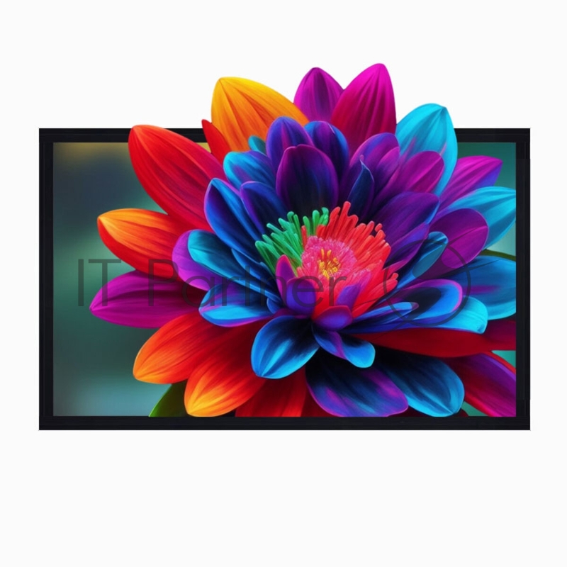 Экран для проектора SOK SCFRV-332x186 150 16:9 на бархатной раме, PS White, черная рама