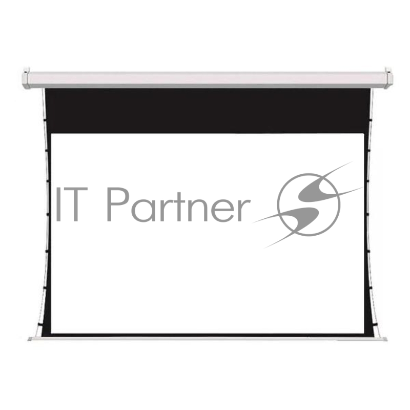 Экран для проектора SOK SCPSMT-221x125FG-ED30 100 16:9 настенно-потолочный, моторизованный с боковым натяжением, белый, ED30 см