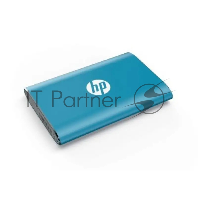 Внешний SSD External SSD HP 250GB P500 Series Blue <7PD50AA#ABB> (USB 3.2 Gen2 Type-C, up to 370/200Mbs, 100TBW, 79х54х10, 45g)