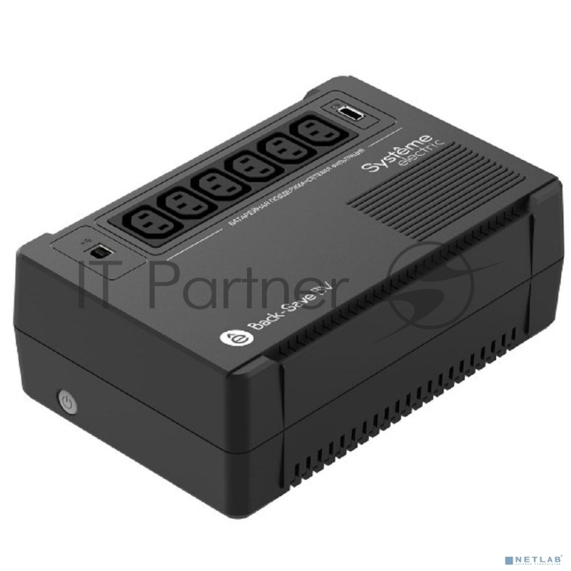 ИБП Systeme Electriс Back-Save, 600VA/360W, 230V, Line-Interactive, AVR, 6xC13 Outlets, USB charge(type A), USB