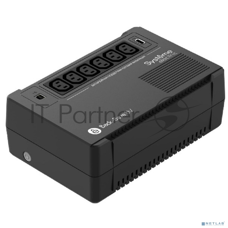ИБП Systeme Electriс Back-Save, 800VA/480W, 230V, Line-Interactive, AVR, 6xC13 Outlets, USB charge(type A), USB