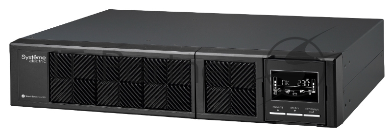 ИБП Systeme Electriс Smart-Save Online SRV, 1000VA/900W, On-Line, Rack 2U(Tower convertible), LCD, Out: 6xC13, SNMP Intelligent Slot, USB, RS-232