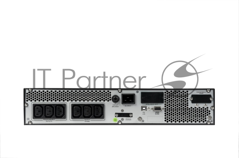 ИБП Systeme Electriс Smart-Save Online SRV, 2000VA/1800W, On-Line, Extended-run, Rack 4U (Tower convertible), LCD, Out: 6xC13, SNMP Intelligent Slot, USB, RS-232