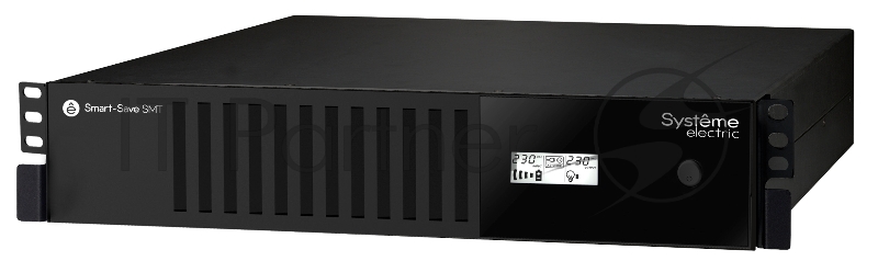 ИБП Systeme Electriс Smart-Save SMT, 2000VA/1320W, RM 2U, Line-Interactive, LCD, Out: 230V 6xC13, SNMP Intelligent Slot, USB, RS-232