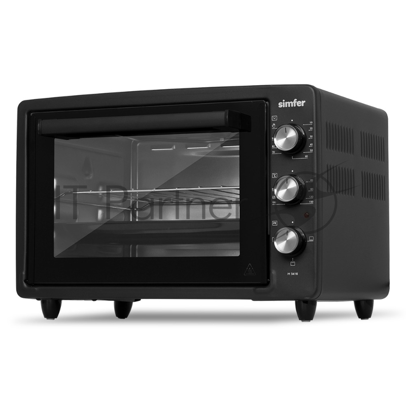 Мини-печь Simfer ALBENI Comfort M3416, 1300Вт, 3 режима работы, черный