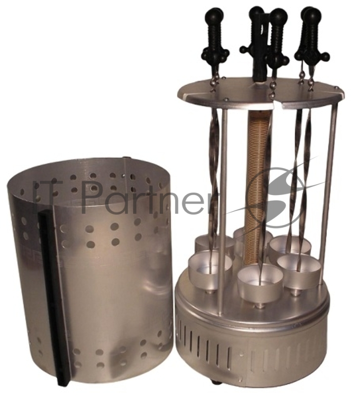 Электрошашлычница Пикник ЭШВ-1,25/220, 1250Вт, 6 шумпуров, цвет.упаковка (в уп.4шт)