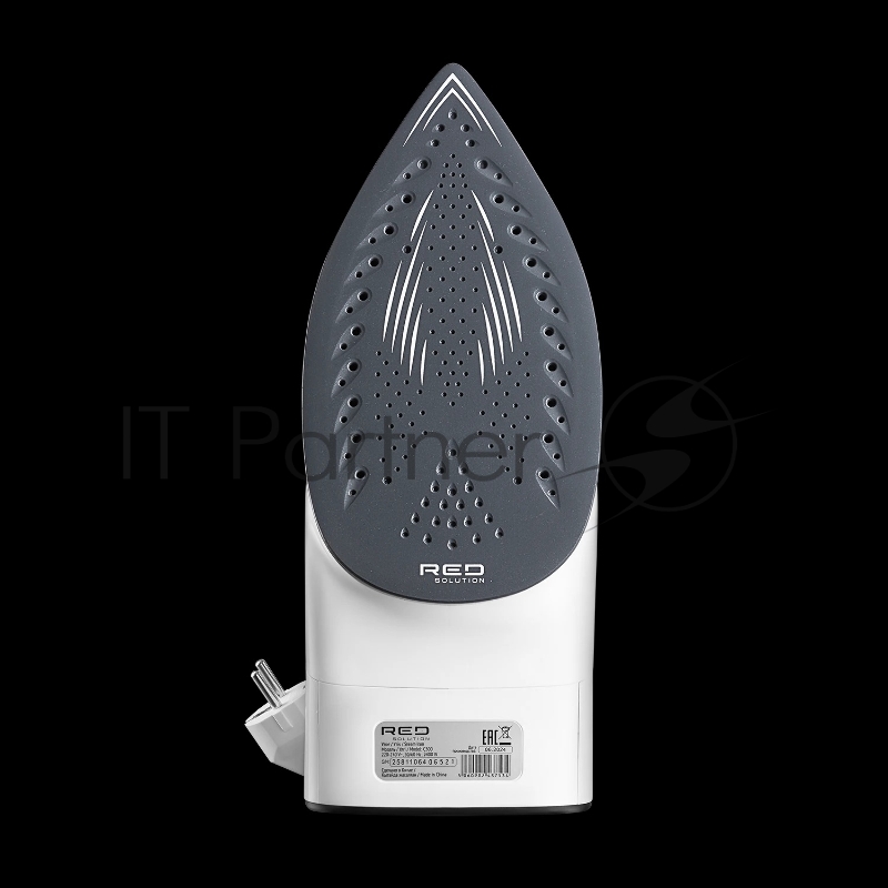 Утюг Red Solution C300, 1400Вт, белый/серый