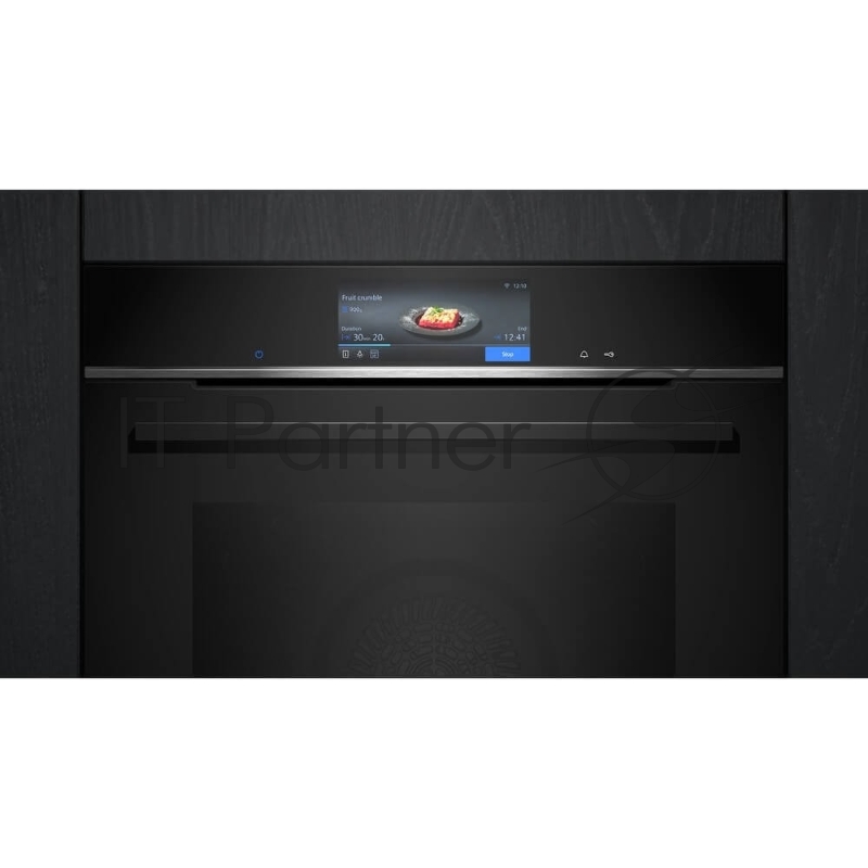 Встраиваемый духовой шкаф Siemens HB778G3B1, 71л, 13 режимов, черный