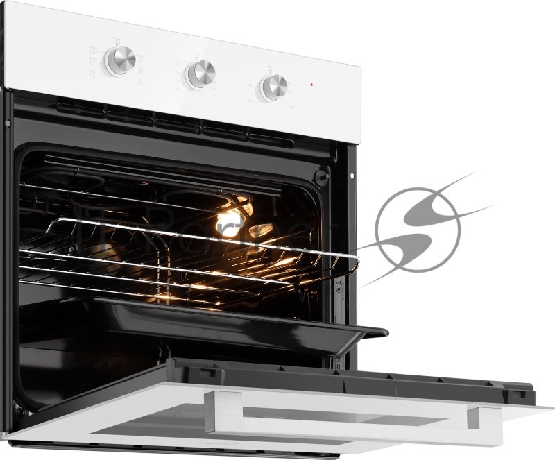 Духовой шкаф Электрический Weissgauff EOM 262 PMW черный