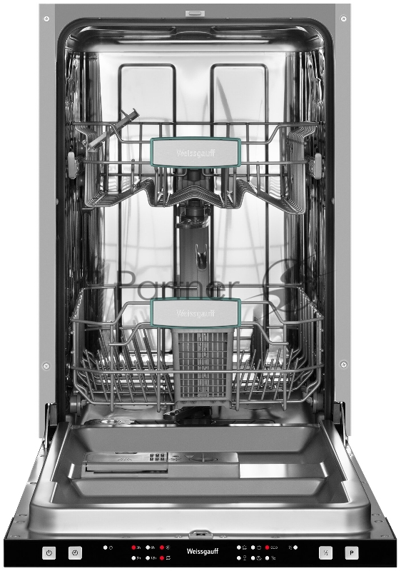 Встраиваемая посудомоечная машина Weissgauff BDW 4026, узкая