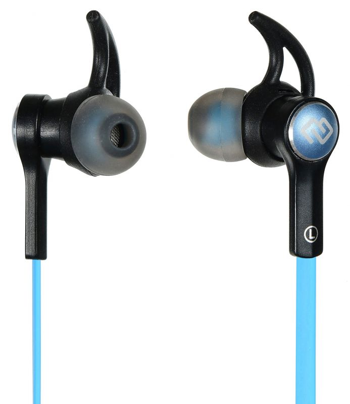 Наушники Digma Digma BT-03 черный/красный беспроводные bluetooth (шейный обод)