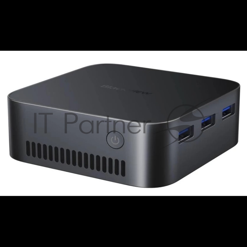 Мини ПК Blackview MP80 (Intel N5095) 16+1TB, 512GB, WIFI a/b/g/n/ac, Bluetooth 4.2, Win11 Pro, USB3.0, HDMI 1.4b Type A *2, RJ45*1, 5.5/2.1mm DC Jack *1, 3.5mm Phone Jack*1, Colour: Black