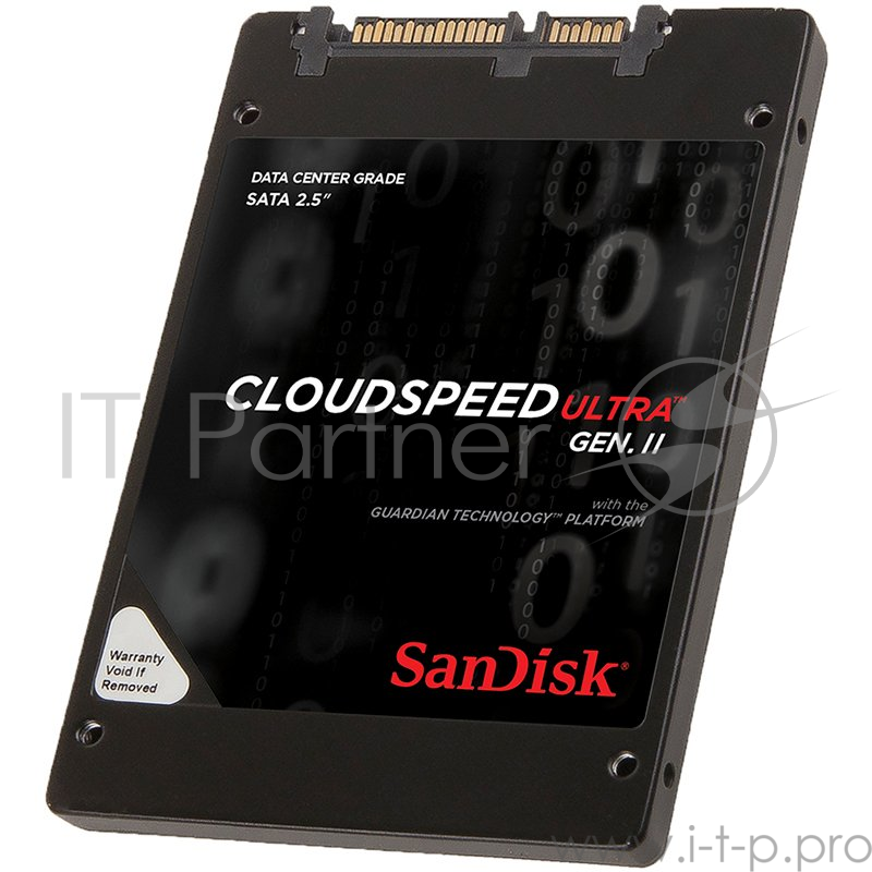 SSD диск 400ГБ 2.5 SanDisk CloudSpeed Ultra Gen II SDLF1DAM-400G-1JA2 (SATA III)