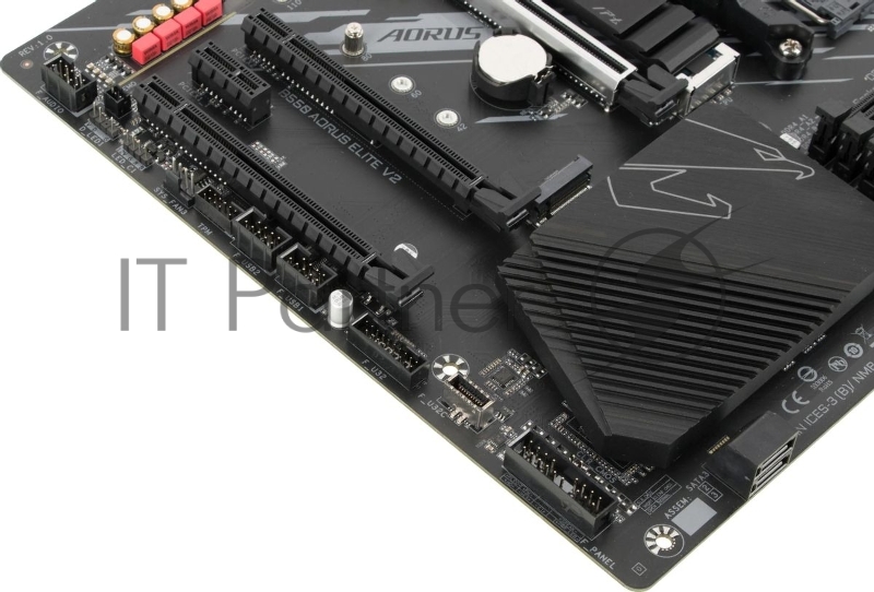 Материнская плата Gigabyte B550 AORUS ELITE V2, Socket AM4, AMD B550, 4xDDR4-3200, HDMI+DP, 3xPCI-Ex16, 1xPCI-Ex1, 4xSATA3(RAID 0/1/10), 2xM.2, 8 Ch Audio, 2,5GLan, (2+4)xUSB2.0, (6+2)xUSB3.2, ATX, RTL {8} (809898)