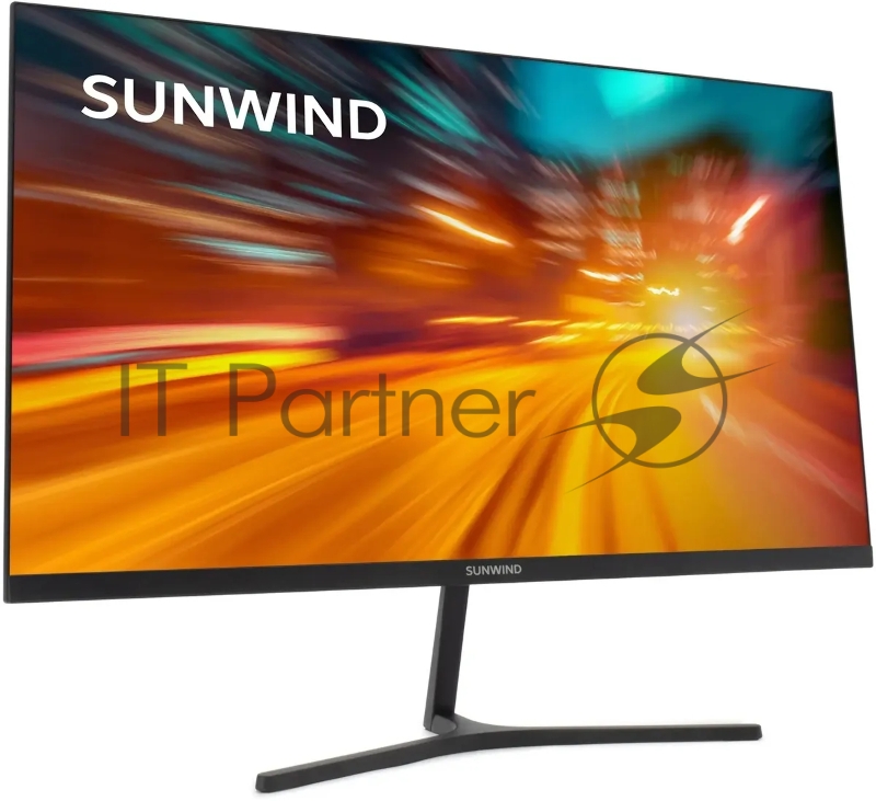 Монитор SunWind SM-24FI401, 1920x1080, IPS, 180Гц, 1хHDMI, 1хDP, черный
