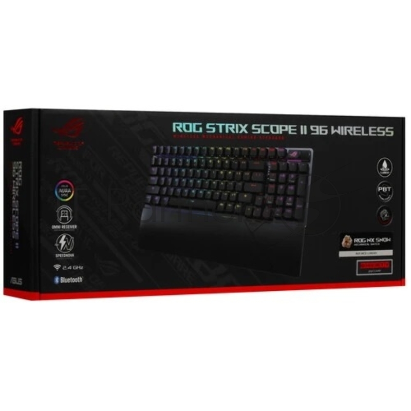 Клавиатура ASUS X901 STRIX SCOPE II 96 WL/NXSW/RU/PBT (RUS) 90MP037A-BKRA01