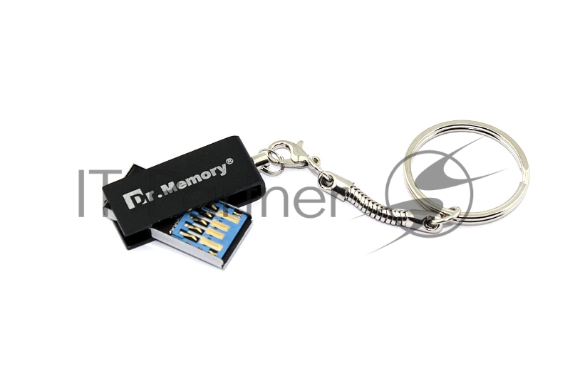 Флешка USB Dr. Memory 005 64Гб, USB 3.0, серебристый