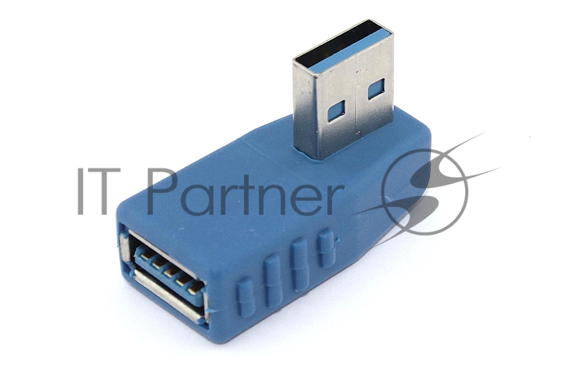 Угловой удлинитель USB Type A с поворотом влево
