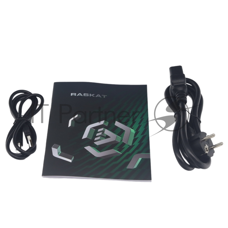 Источник бесперебойного питания (ИБП) Raskat HIL-3000VA+ 3000VA, 2400Вт, 6xIEC320, LCD, USB type-B, 2xRJ-45, 1xRS232, чистая синусоида