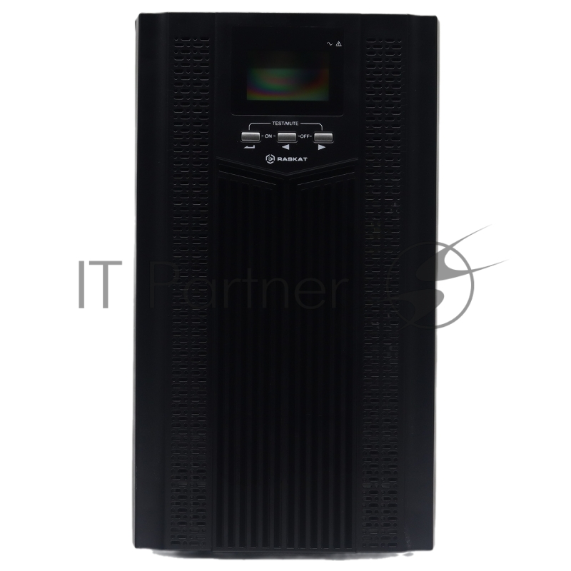 Источник бесперебойного питания (ИБП) Raskat HIO-3000VA+ (3000ВА, 2700Вт, 6xIEC320, LCD, USB type-B, 1xRS232, чистая синусоида)
