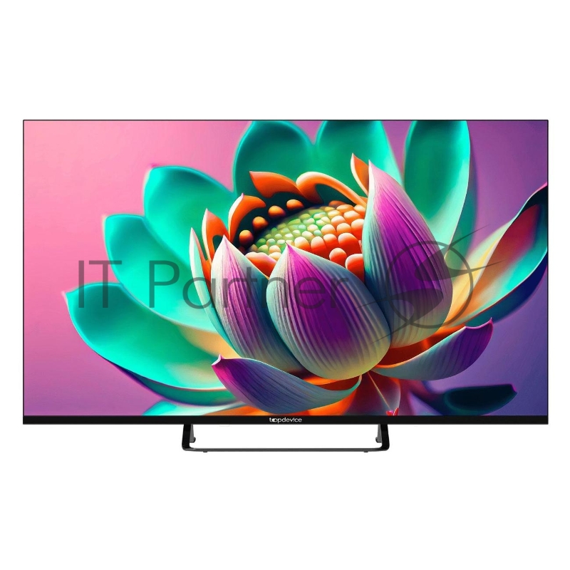 Телевизор LED Topdevice 43 TDTV43CS07U черный LED UHD 50Hz Smart YaOS 1GB/8GB