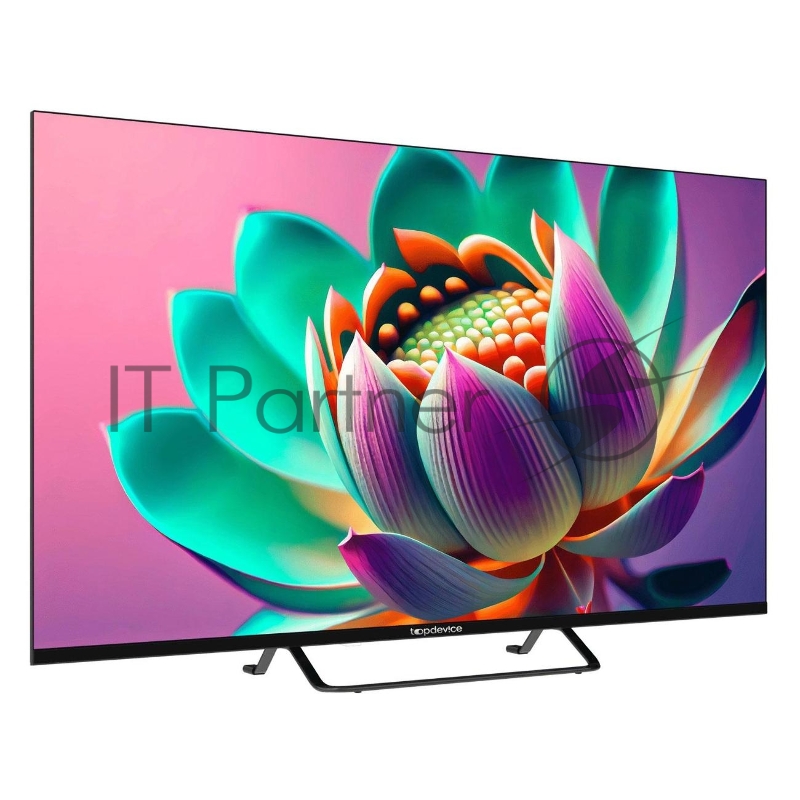 Телевизор LED Topdevice 43 TDTV43CS07U черный LED UHD 50Hz Smart YaOS 1GB/8GB
