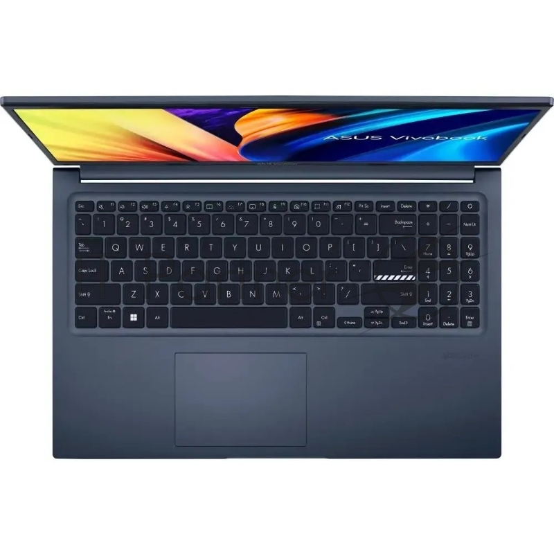 Ноутбук ASUS X1502ZA-BQ1864 15.6(1920x1080 (матовый) IPS)/Intel Core i5 12500H(2.5Ghz)/16384Mb/512PCIS UHD Graphics/Cam/BT/WiFi/42WHr/war 1y/1.7kg/Quiet Blue/noOS