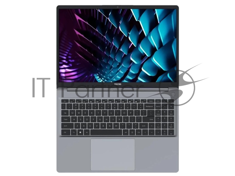 Ноутбук TECNO Megabook K16S K16SDA 16/IPS /Ryzen 7 5800U/16Gb/SSD 512Gb/AMD Radeon Graphics/Win11/Серый/1.75кг.