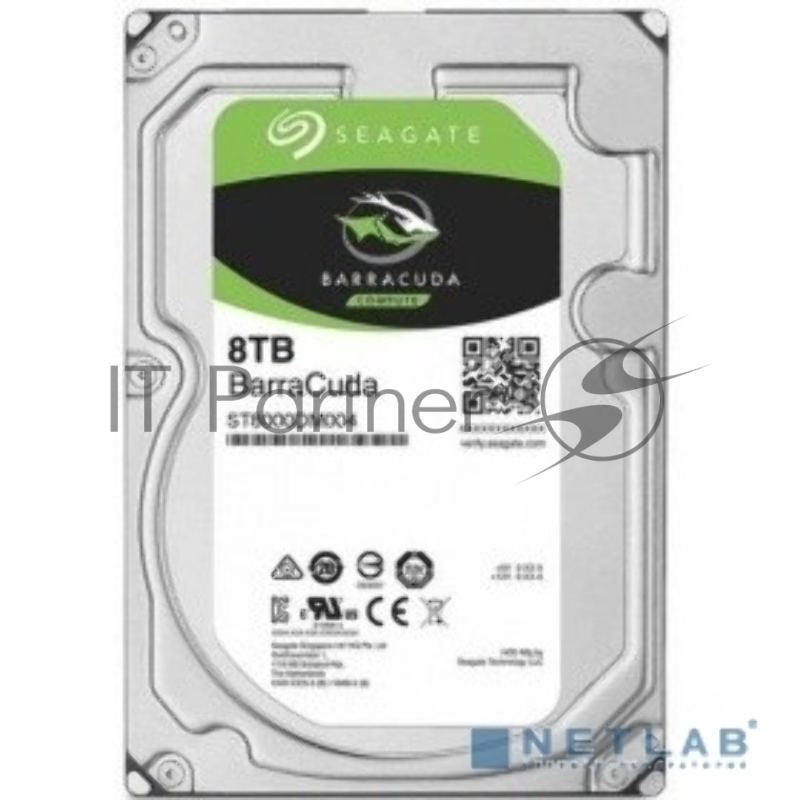 Жесткий диск SATA 8TB 5400RPM 6GB/S 256MB ST8000DM004 SEAGATE 3.5
