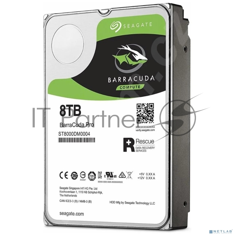 Жесткий диск SATA 8TB 5400RPM 6GB/S 256MB ST8000DM004 SEAGATE 3.5