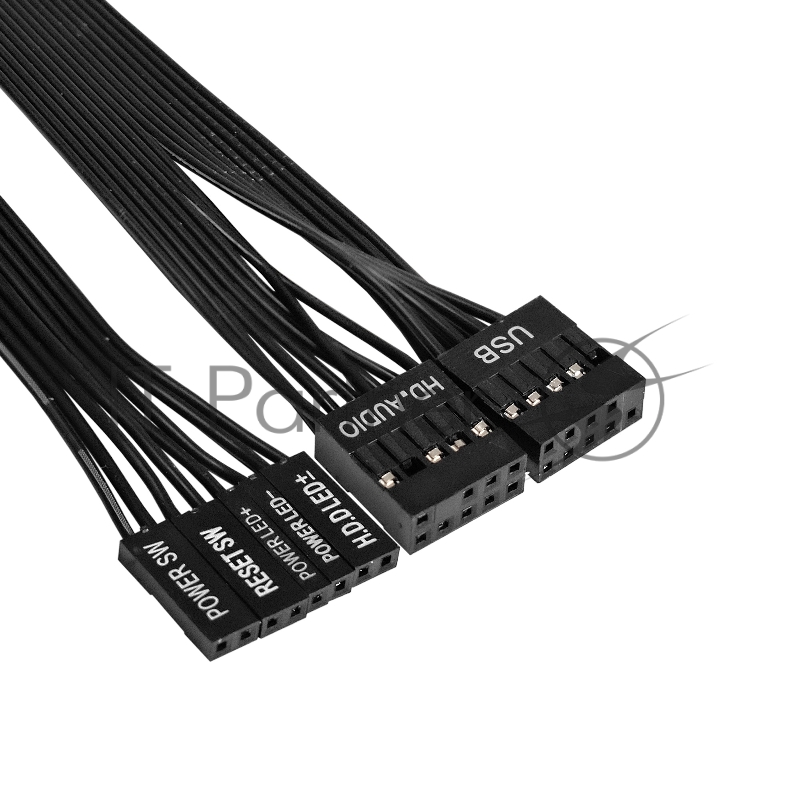 Корпус Minitower ExeGate BAA-308 (mATX, без БП, 2*USB, HD Audio, черный)