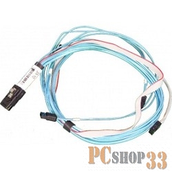 Опция к серверу Supermicro CBL-0343L SFF-8087 - 4xSATA (прямые) 76/66/54/45 cm