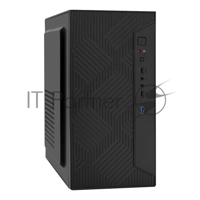 Корпус Minitower ExeGate BAA-303U-AAA350 (mATX, БП AAA350 с вент. 8см, 2*USB+1*USB3.0, HD Audio, черный)