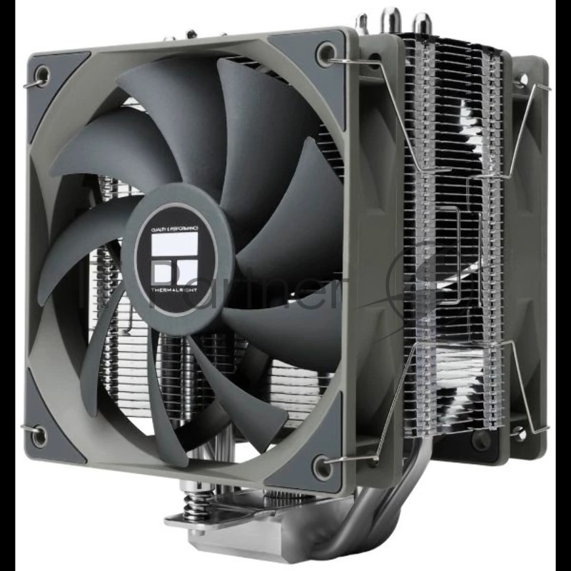 Устройство охлаждения(кулер) Thermalright Assassin Spirit 120 Plus V2 Soc-AM5/AM4/1200/1700/1851 4-pin 25.6dB Al+Cu 500gr Ret (AS120-V2-PLUS)