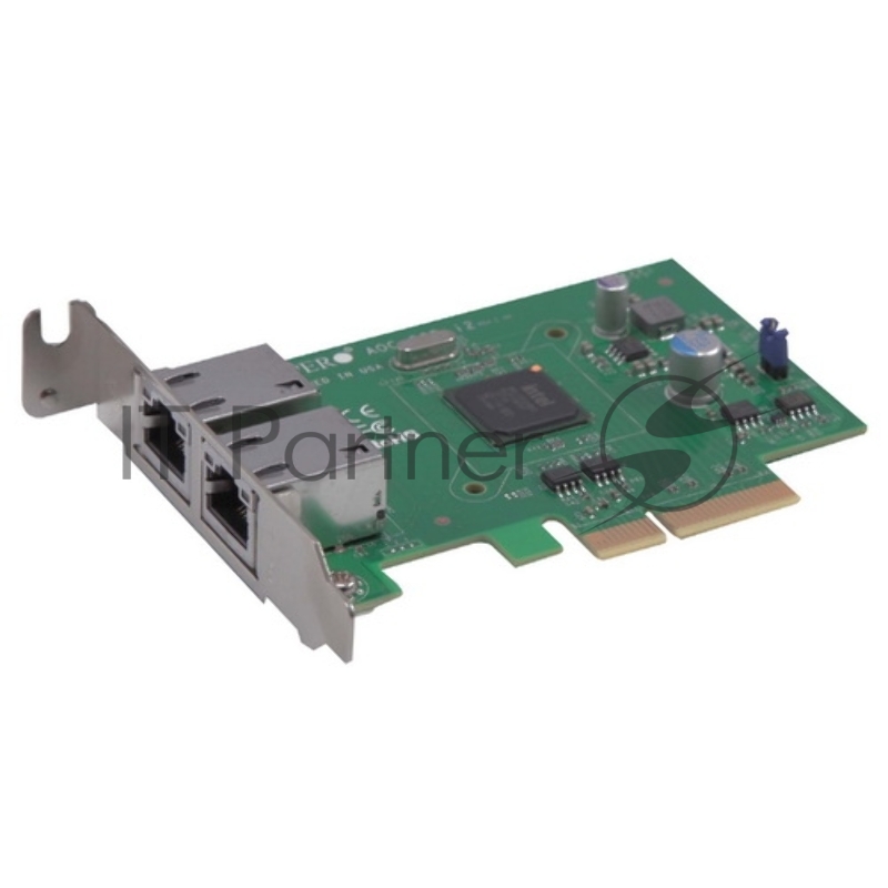 Опция к серверу Сетевая карта Supermicro AOC-PG-i2 (Intel i350AM2 PCI-E 2.1x4 2xRJ45 up to 1 Gb/s ) AOC-SGP-I2