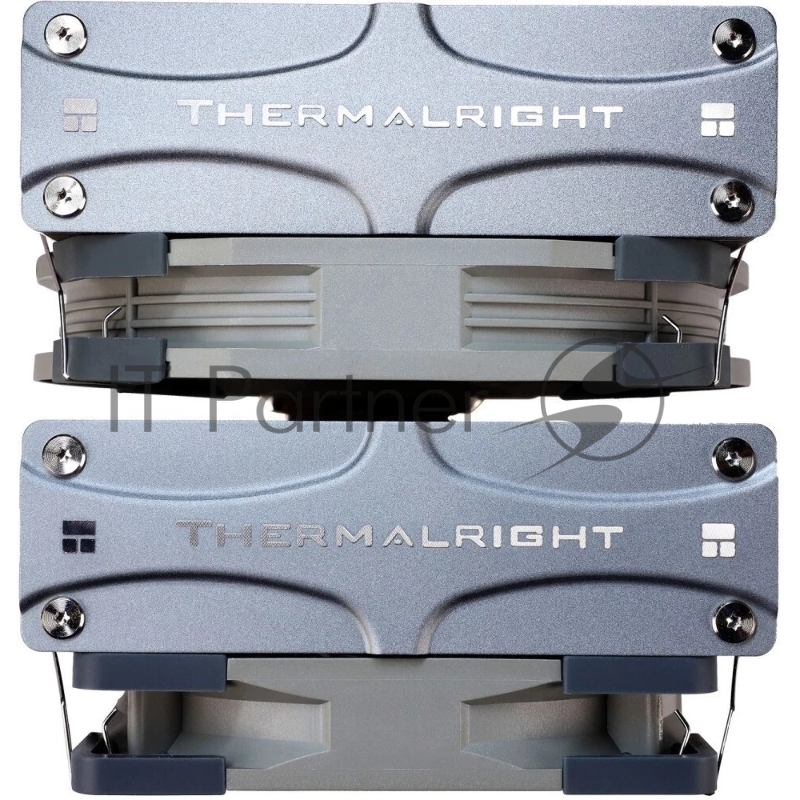 Устройство охлаждения(кулер) Thermalright Frost Commander 140 Soc-AM5/AM4/1151/1200/2066/201 серый 4-pin 29.6dB Al+Cu 1000gr Ret (FC-140)