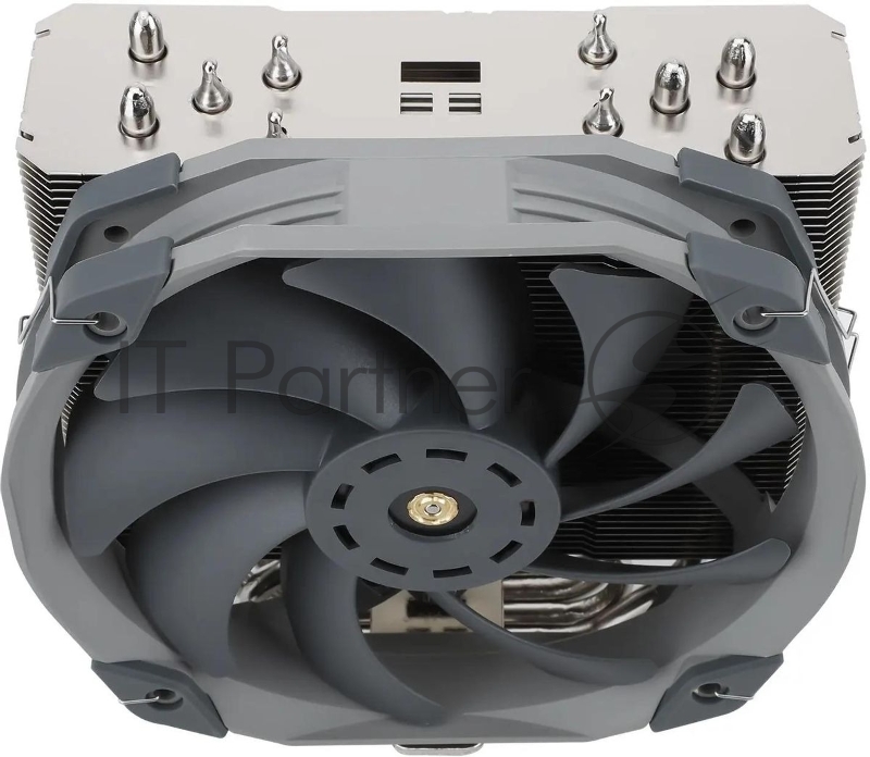 Устройство охлаждения(кулер) Thermalright TA140 EX, серый, Soc-AM5/AM4/1151/1200/2066/201 4-pin 30.2dB Al+Cu 665gr Ret (TA140-EX)