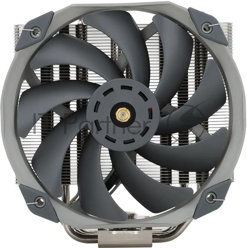 Устройство охлаждения(кулер) Thermalright TA140 EX, серый, Soc-AM5/AM4/1151/1200/2066/201 4-pin 30.2dB Al+Cu 665gr Ret (TA140-EX)