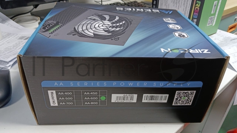 Блок питания ZIRCON ATX 600W AA-600